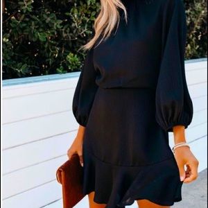 Vici black mini dress
